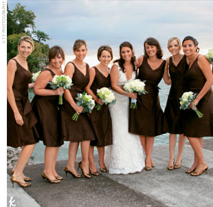 Rentdesigner Dress on Wedding Dresses    Brown Bridesmaids Dresses