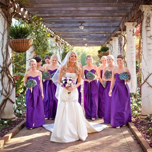 Purple Bridesmaid Dresses For Summer Weddings 2
