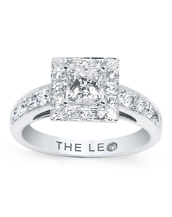 Diamond Engagement Ring 1 13 ct tw Diamonds 14K White Gold-990657405