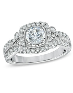 ... diamonds, this ring is a brilliant beginning to your romantic love