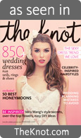 As Seen in The Knot Magazine