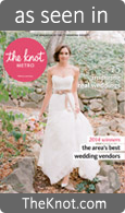 As Seen in The Knot Magazine