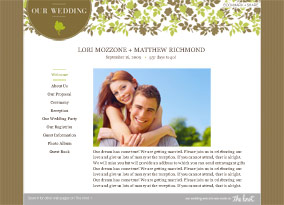 Free Wedding Website Templates The Knot