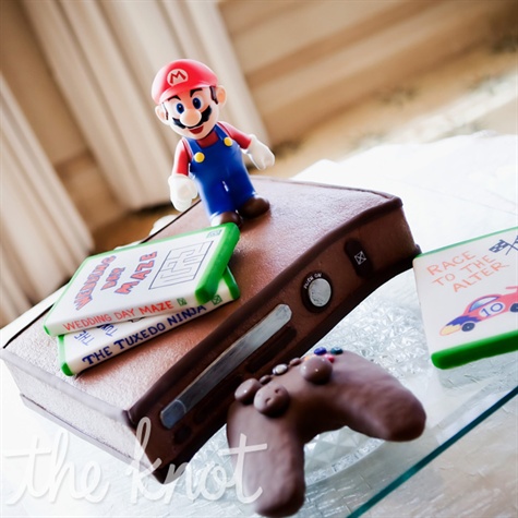 Video Game-Themed Groom’s Cake