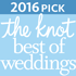 The Knot Best of Weddings - escolha de 2016