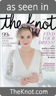 As Seen in The Knot Magazine - Bridal Shop