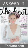 As Seen in The Knot Magazine